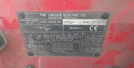 Lasapparaat Lincoln electric TIG 275 