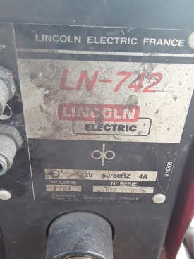 Lasapparaat Lincoln electric CV400-I