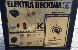 Lasapparaat Elektra Beckum 170/30 TL TURBO