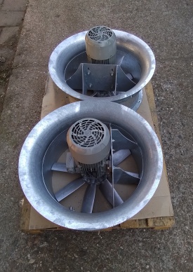 2 x Ventilator Rotor 