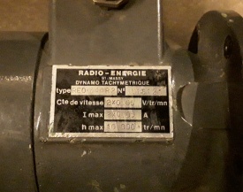 Tachogenerator RE0-444R2