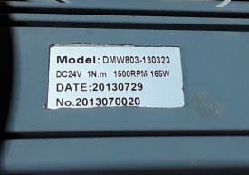 Servomotor DMW803-130323 