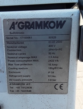 Koelmiddel vulmachine Agramkow 17100061  