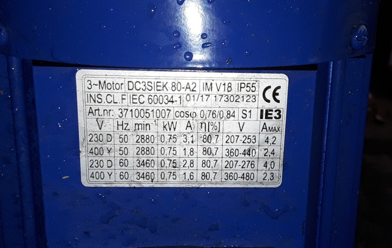 Centrifugaal pomp DC3SIEK 80-A2 - Centrifugal pumps - Turkstra ...