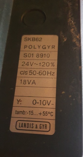 4 x Actuator Siemens SKB 62 
