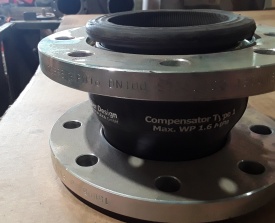 Compensator rubber PN16 DN100