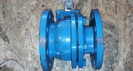 11 x 2-delige kogelkraan ECON PN16 DN80