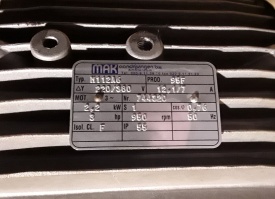 Reductor MAK 2.2 kw, 32 rpm 
