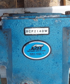 2 x Plunjerpompen 5CP2140W