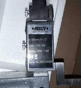 Hoogtemeter met schaal Insize (1150-300 0-300 mm) 