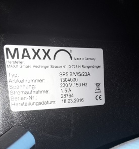 Monsterneem machine Maxx SP5 B/V/S/23A 