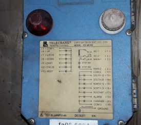 Elektrische kettingtakel Donati 1000 KG 