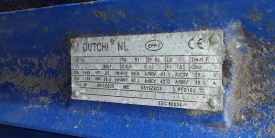 Hydrounit Dutchi 180L4 (22 kw motor) 