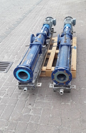 2 x Progressing cavity pump Seepex NS 26-6L