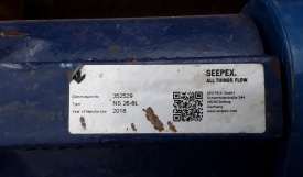 2 x Progressing cavity pump Seepex NS 26-6L