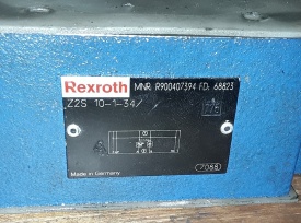5 x Rexroth MNR R900407394 Z2S-10-1-34