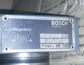 Bosch hydrauliek ventiel 0 810060003 