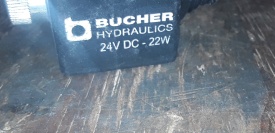 Bucher hydrauliek ventiel 24V DC-22W  