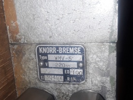 Knorr-Bremse hydrauliekventiel WMV-5 