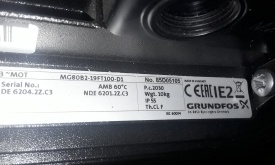 Grundfos waterpomp CR3-13 A-A-A-E-HQQE 