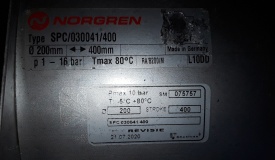 Cilinder Norgren SPC/030041/400 200mm 