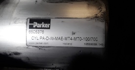 2 x Cilinder Parker PA-D-W-MAE-MT4-MT0-100/700