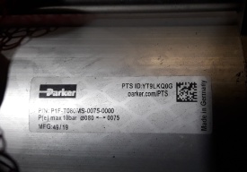 Cilinder Parker P/N P1F-T080MS-0075-0000