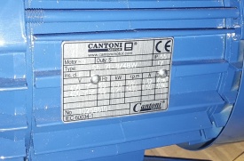 Elektromotor Cantoni 0.09 kw, 680 rpm 