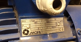Elektromotor Mofa 0.55 kw, 1.380 rpm