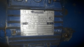 Electromotor Electramo 0.25 kw, 660 rpm 