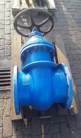Schuifafsluiter DN300 PN16 GG25