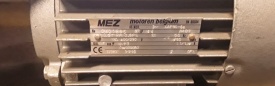 5 x Elektromotor MEZ 0.37 kw, 910 rpm 