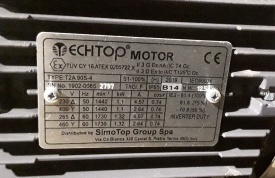 Reductor Echtop 1.1 kw, 51.3 rpm 