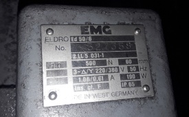 Electrohydraulic Thruster EMG ED 50/6 