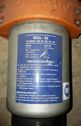 Hydraulische schaar Biza-92 