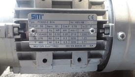 Reductor SITI 0.25 kw, 67 rpm 