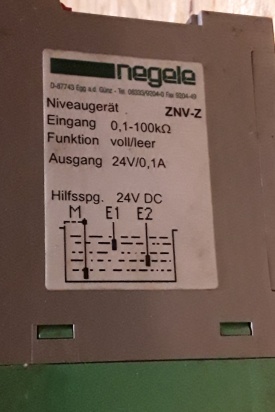 2 x Negele niveausensor ZNV-Z 