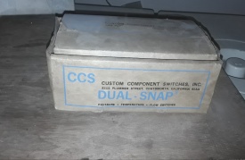 CCS drukschakelaar 604GM2 