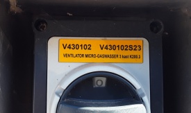 Centrifugaalventilator met RVS behuizing CHVN 315 