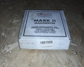 Dwyer verticale manometer Mark II