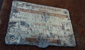 Hydropomp VSO 125 R-PPB 13 