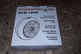 S&P raam/muur ventilator HCM-180N 