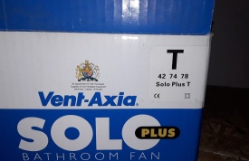 Vent-Axia centrifugale afzuigventilator SoloPlus T