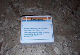 2 x Heimeier elektrothermische aandrijving 220 V