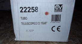 Vortice telescoopbuis D.150/6" 