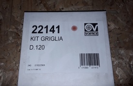 4 x Vortice kit Griglia D.120 