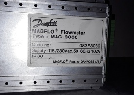 2 x Flowmeter Danfoss magflo MAG 3000
