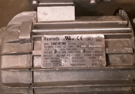3 x Reductor Rexroth 0.25 kw, 93 rpm 