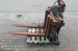 Heftruck vorkenbord  inclusief lepels 