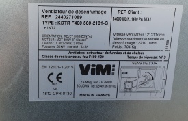 3 x Ventilator VIM KDTR F400 560-2131-G 